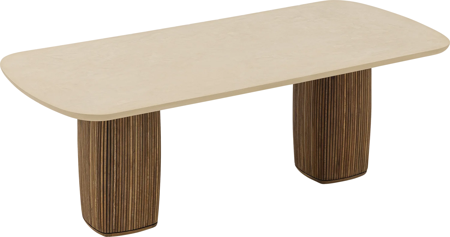 Goossens Nova Eettafel Mortex Beige - 8260027-goossens-nova-eettafel-mortex-beige-03