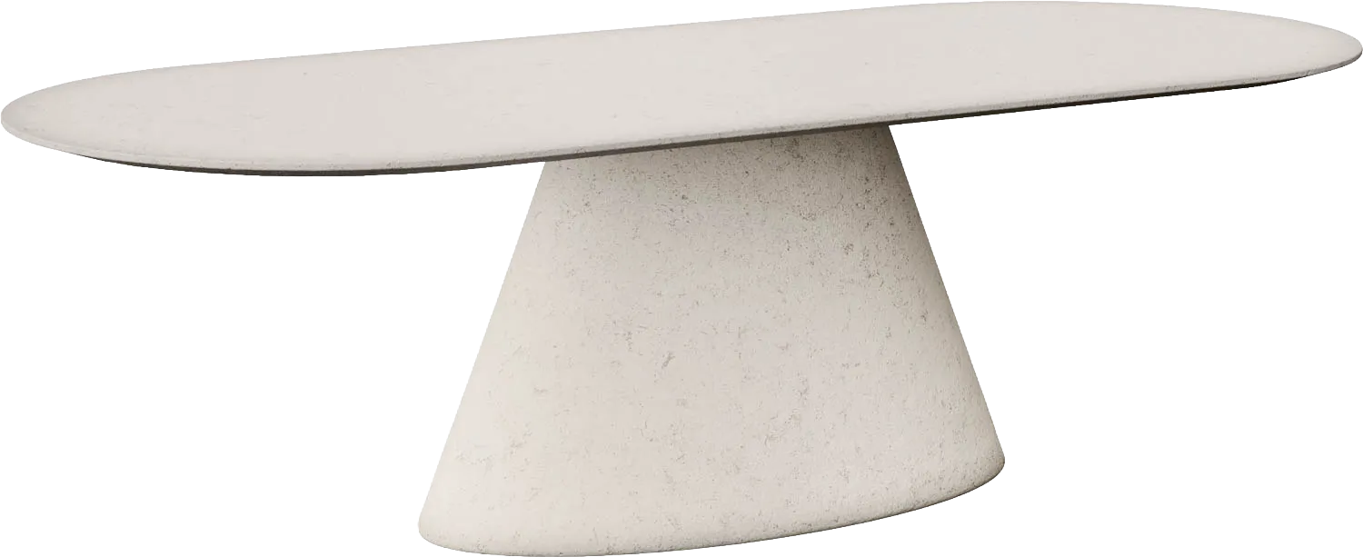 Goossens Stone Eettafel Beton Grijs - 8252517-goossens-stone-eettafel-beton-grijs-01
