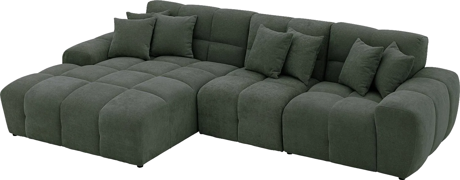 Goossens Excellent Kubus Bank Stof Groen - 8252704-goossens-excellent-kubus-bank-stof-groen-03