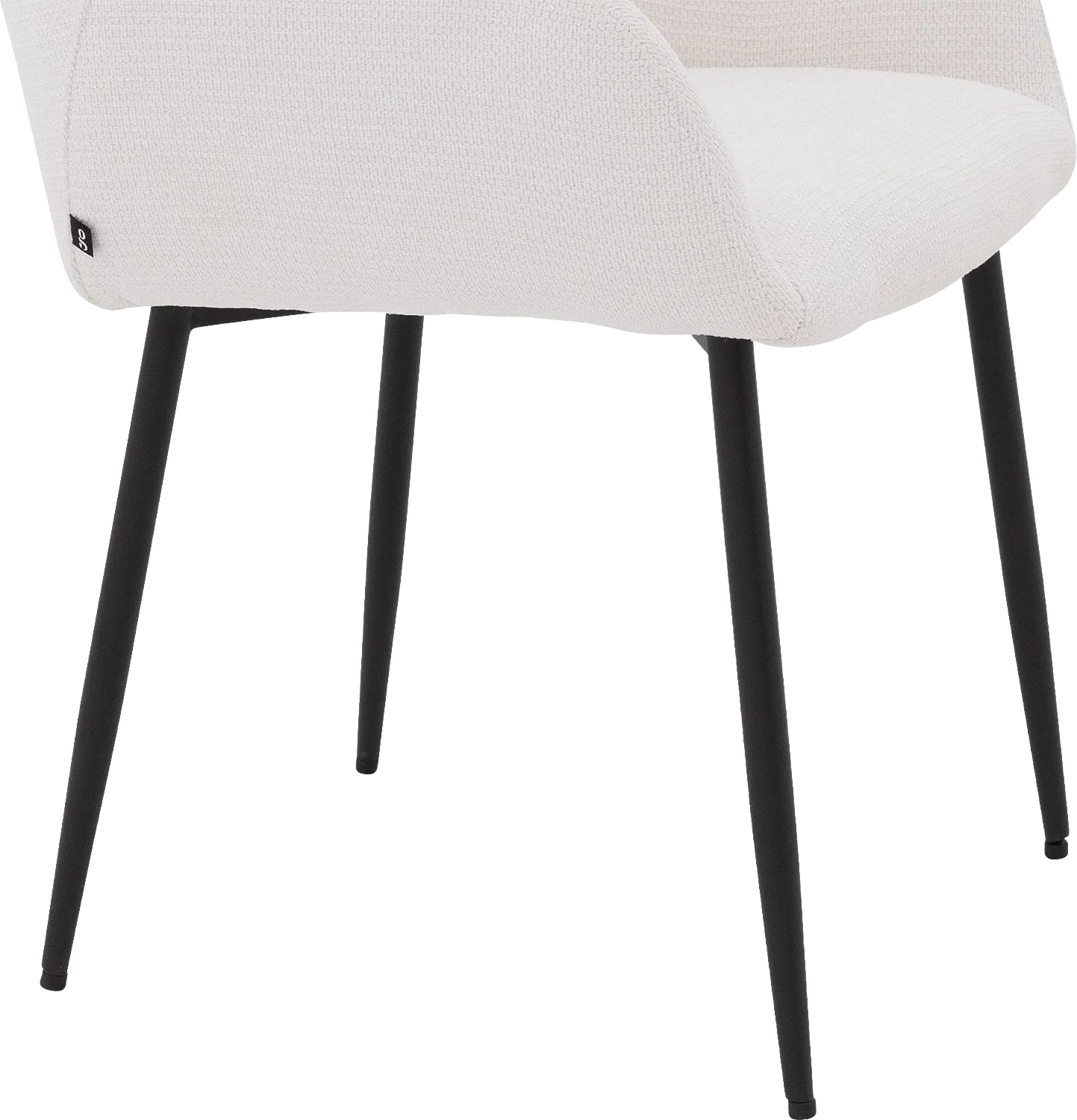 Goossens Basic Anne Eetkamerstoel Stof Wit - 8235432-goossens-basic-anne-eetkamerstoel-stof-wit-06