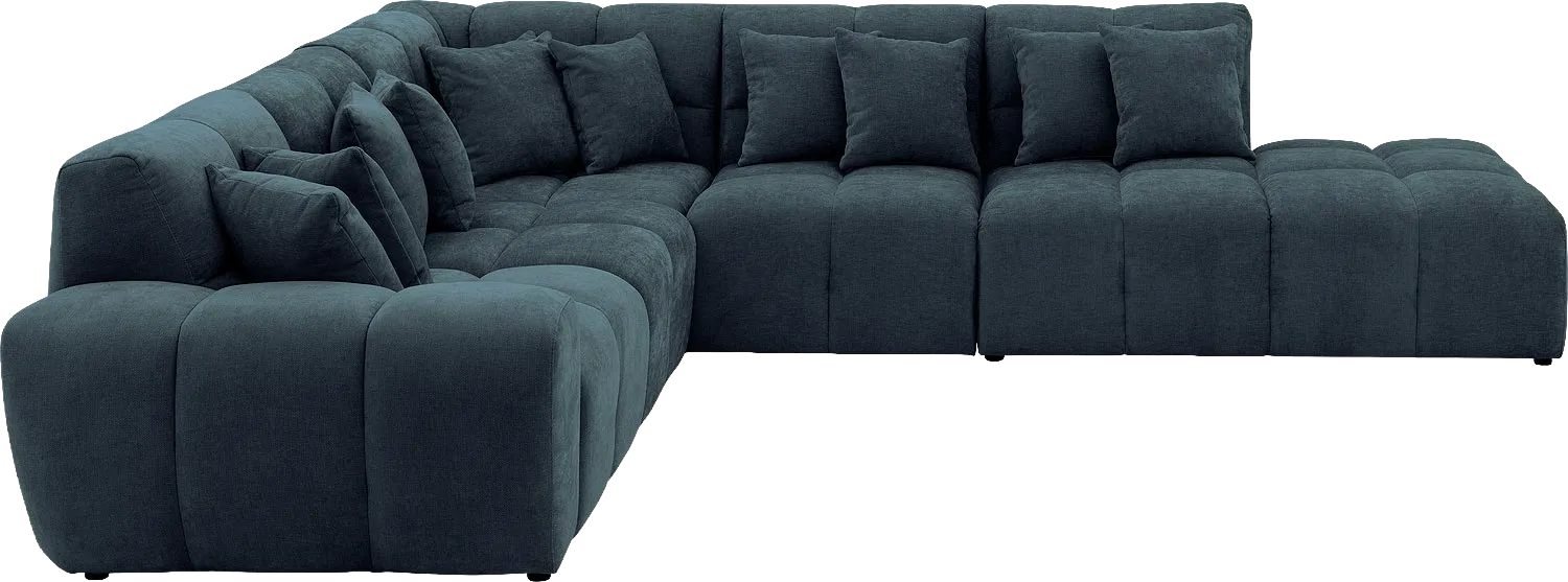 Goossens Excellent Kubus Bank Stof Blauw - 8252751-goossens-excellent-kubus-bank-stof-blauw-03