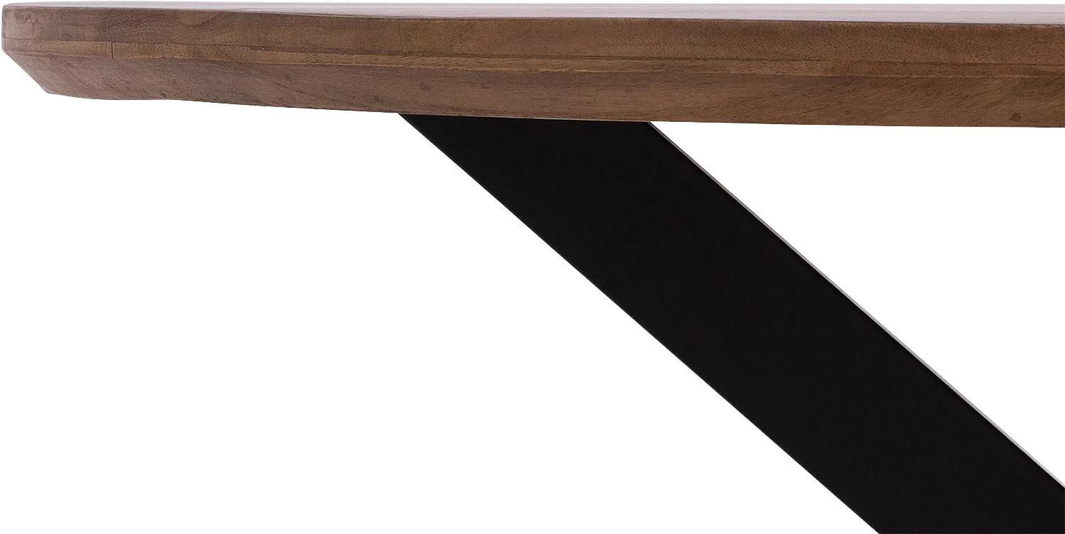 Goossens Nilo Eettafel Mango Bruin - 8251617-goossens-nilo-eettafel-mango-bruin-05