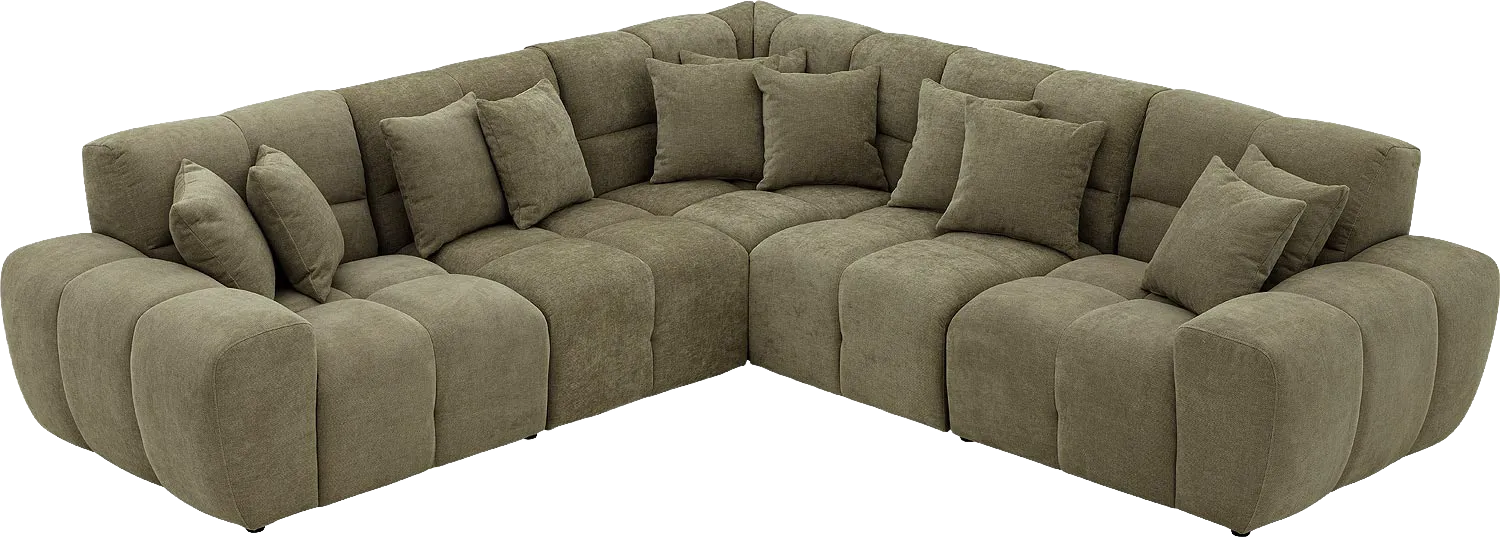 Goossens Excellent Kubus Bank Stof Groen - 8252771-goossens-excellent-kubus-bank-stof-groen-04