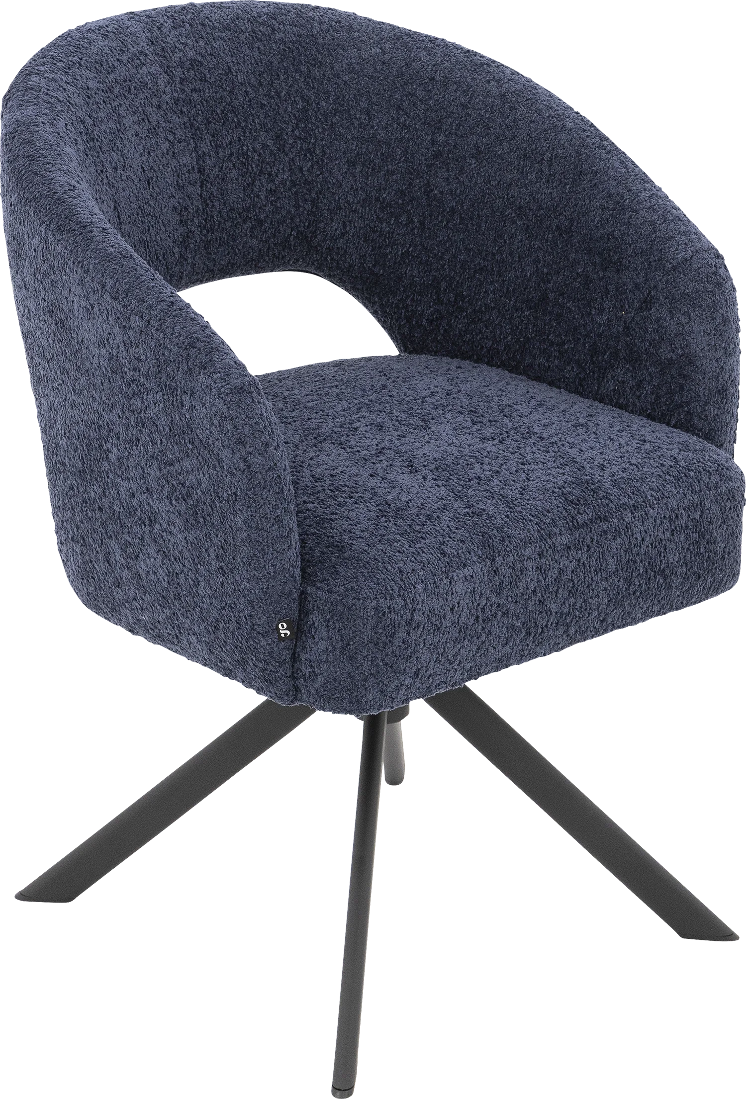 Goossens Excellent Ilse Eetkamerstoel Stof Blauw - 8260731-goossens-excellent-ilse-eetkamerstoel-stof-blauw-05