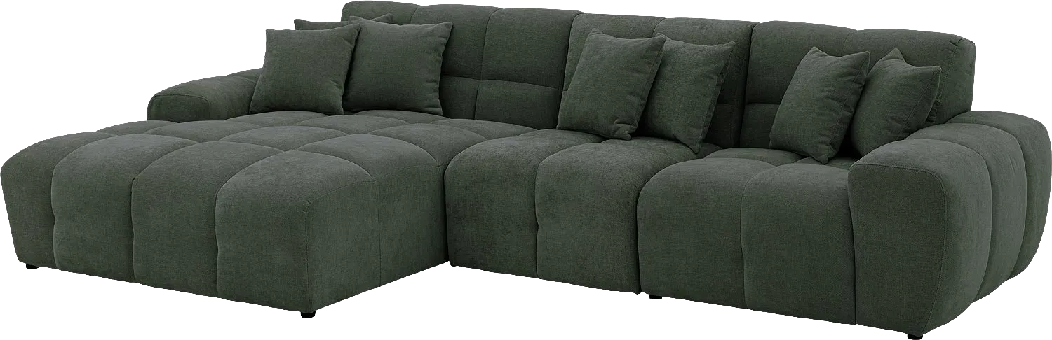 Goossens Excellent Kubus Bank Stof Groen - 8252704-goossens-excellent-kubus-bank-stof-groen-02