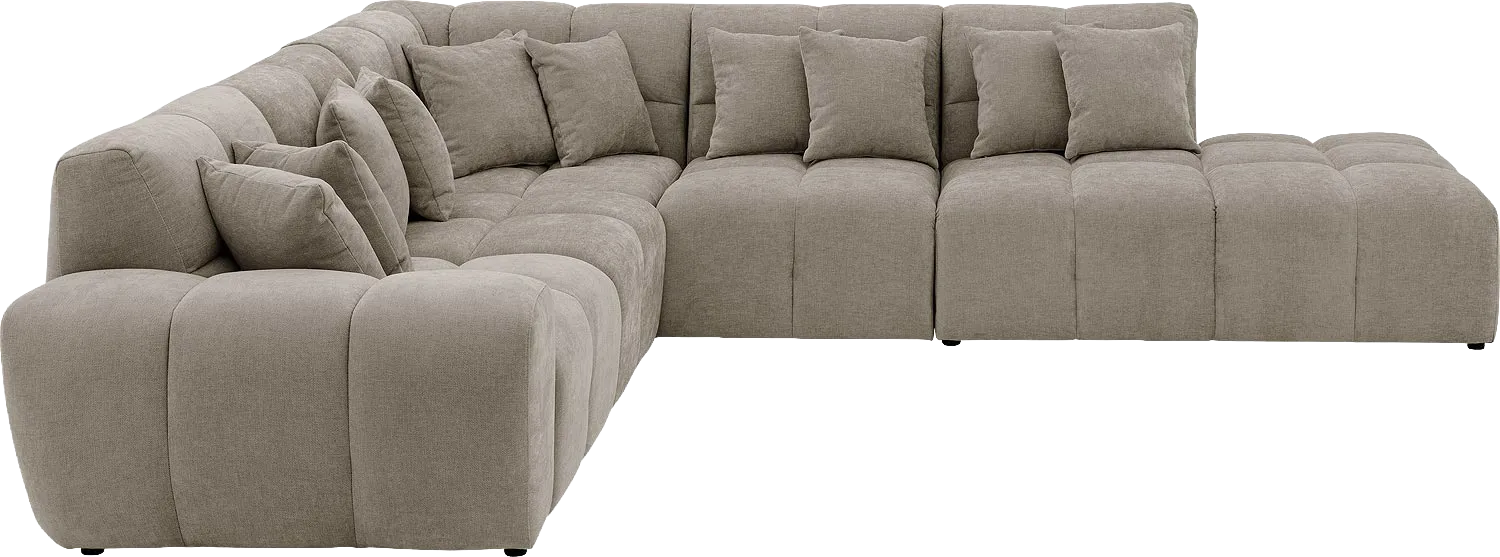 Goossens Excellent Kubus Bank Stof Bruin - 8252761-goossens-excellent-kubus-bank-stof-bruin-03