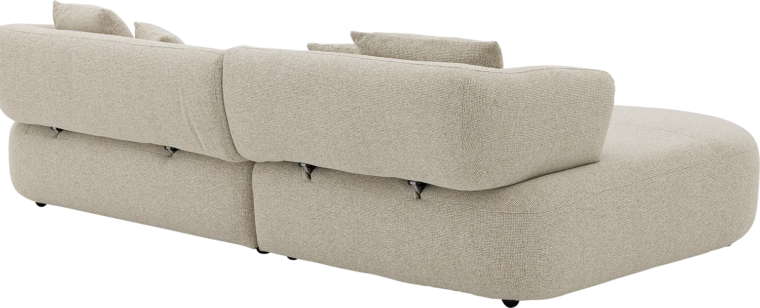 Goossens Noa Bank Stof Beige - 8260999-goossens-noa-bank-stof-beige-28