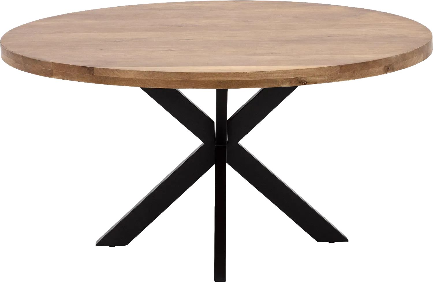 Goossens Basic Lecce Eettafel Mango Bruin - 8243828-goossens-basic-lecce-eettafel-mango-bruin-03