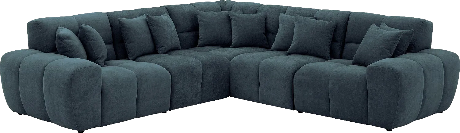 Goossens Excellent Kubus Bank Stof Blauw - 8252767-goossens-excellent-kubus-bank-stof-blauw-02