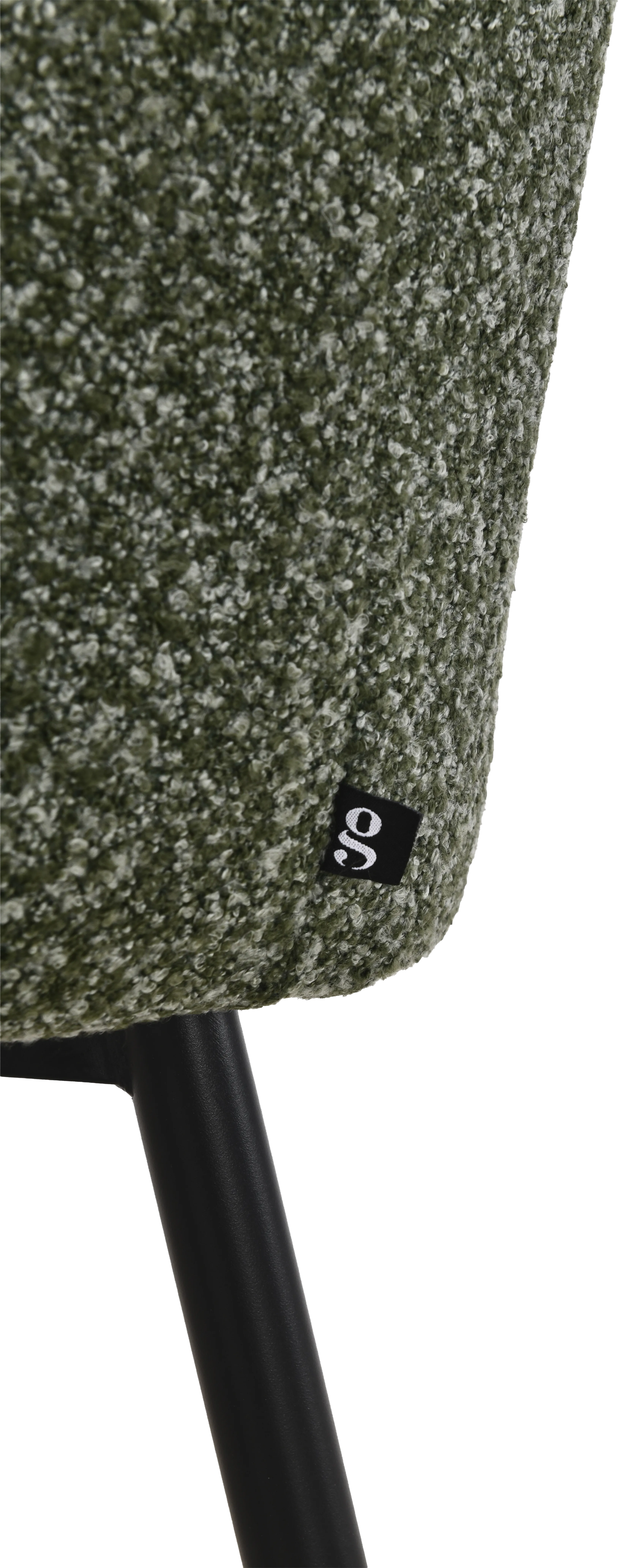 Goossens Basic Annelot Eetkamerstoel Stof Groen - 8260011-goossens-basic-annelot-eetkamerstoel-stof-groen-09