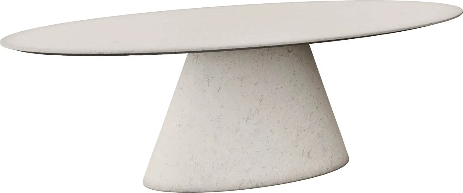 Goossens Stone Eettafel Beton Grijs - 8252427-goossens-stone-eettafel-beton-grijs-01