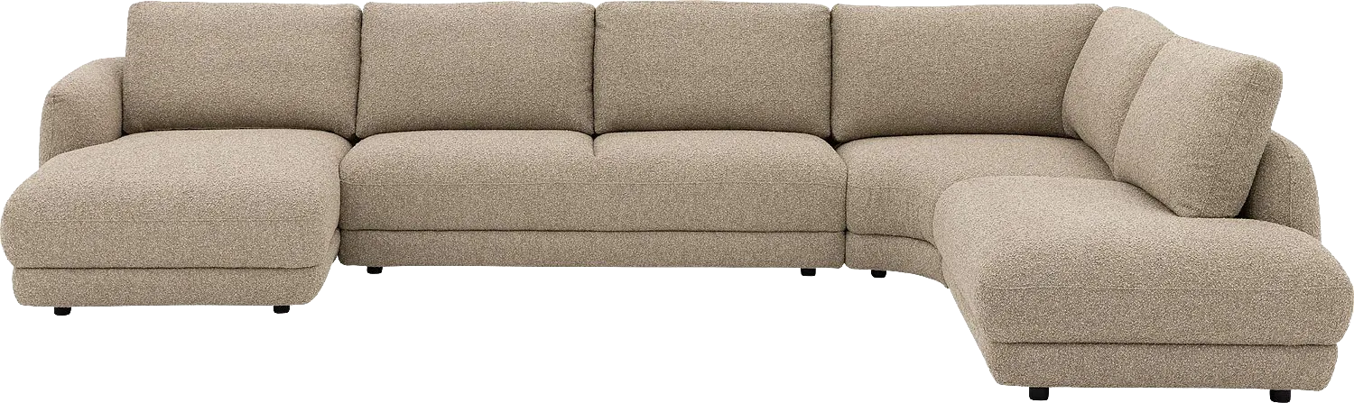 Goossens Premiere Bank Stof Beige - 8260003-goossens-premiere-bank-stof-beige-01