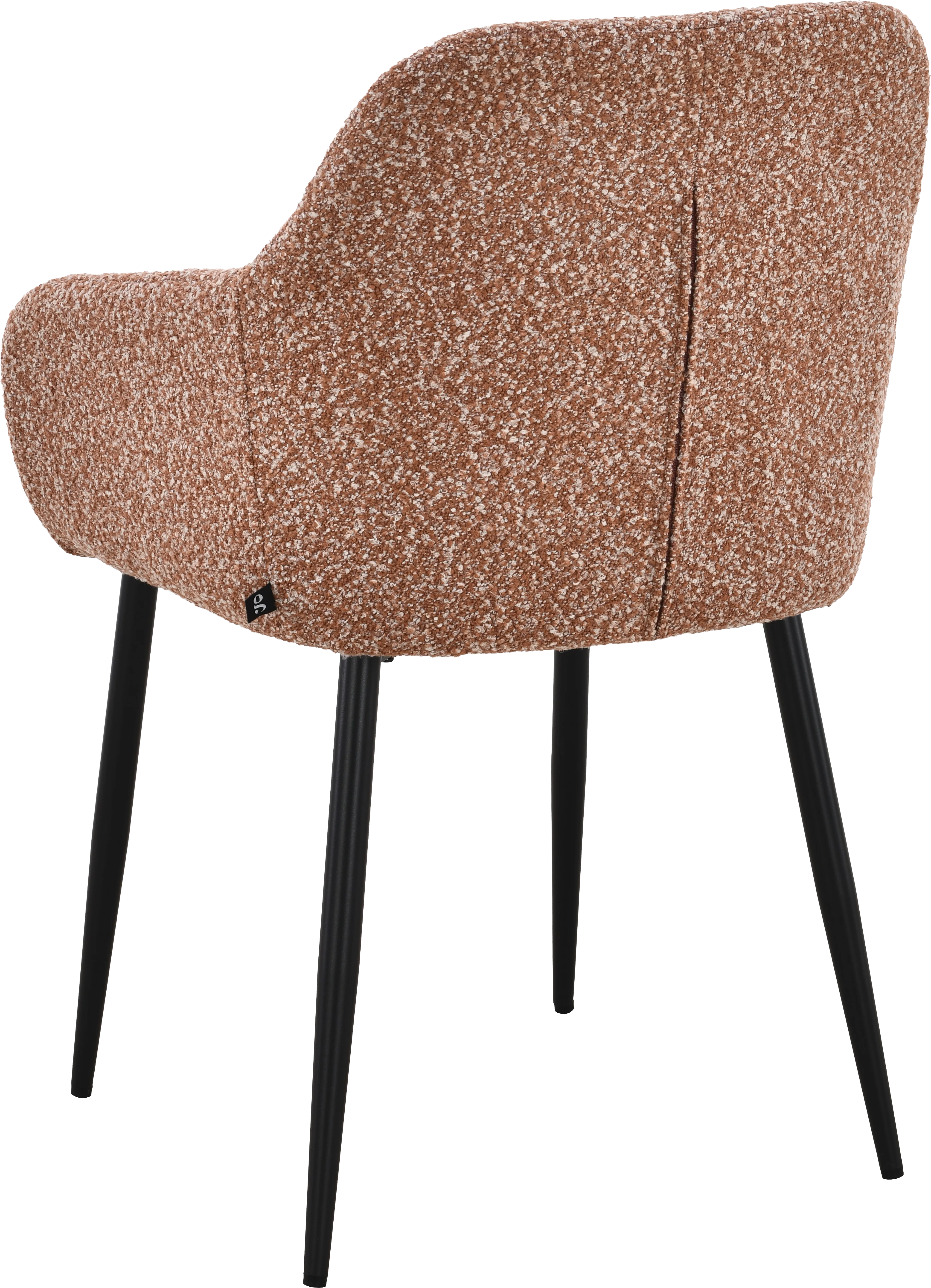 Goossens Basic Annelot Eetkamerstoel Stof Bruin - 8260010-goossens-basic-annelot-eetkamerstoel-stof-bruin-03