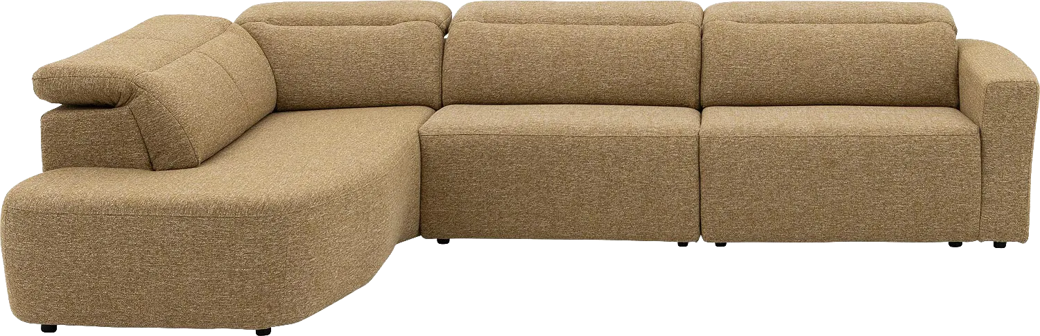 Goossens Comoda Bank Stof Geel - 8260251-goossens-comoda-bank-stof-geel-01