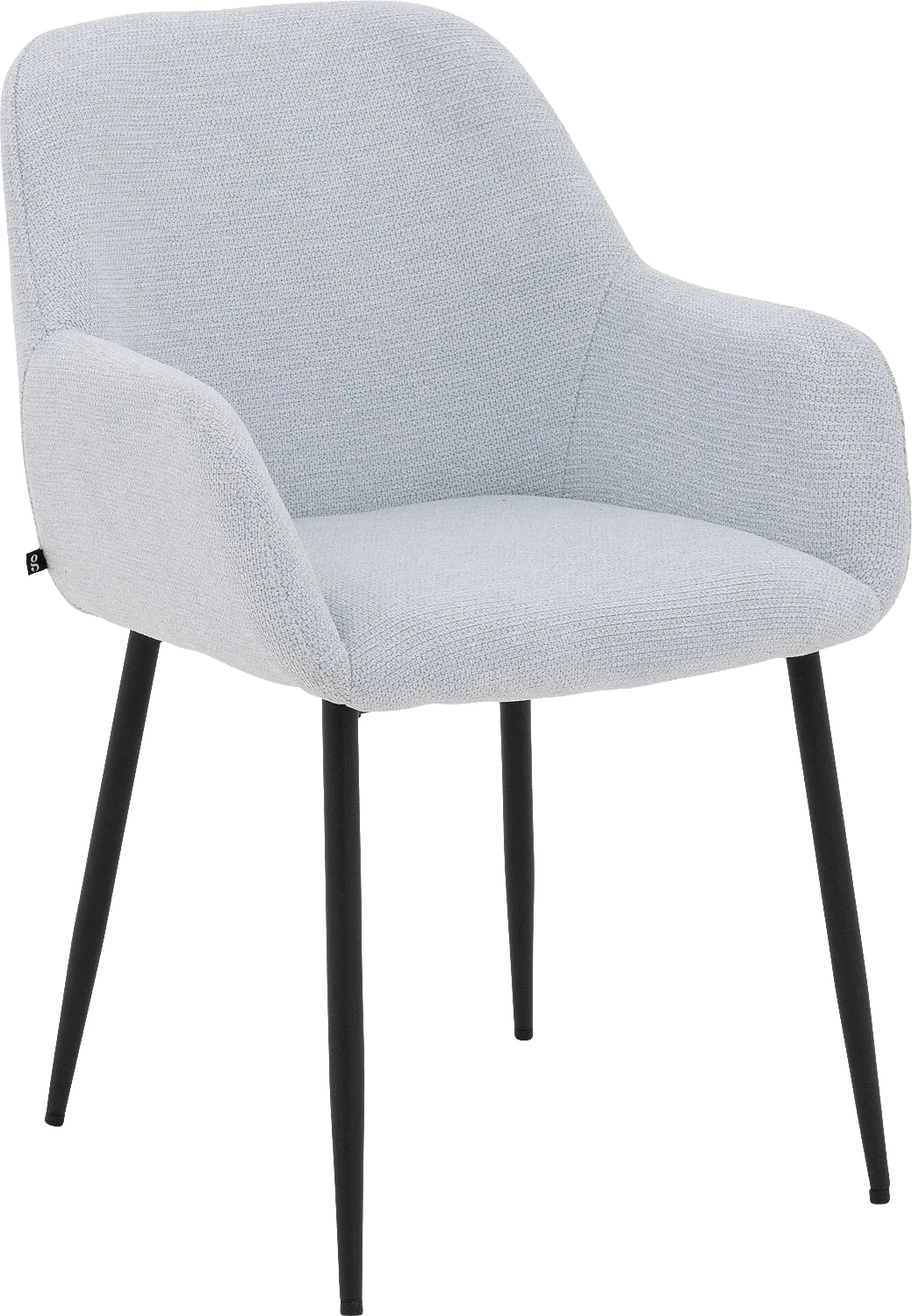 Goossens Basic Anne Eetkamerstoel Stof Blauw - 8235435-goossens-basic-anne-eetkamerstoel-stof-blauw-01