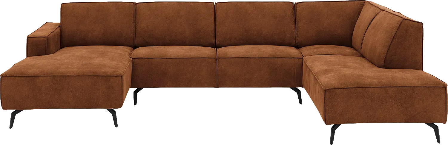 Goossens Basic Hercules Bank Microvezel Bruin - 8231978-goossens-basic-hercules-bank-microvezel-bruin-01
