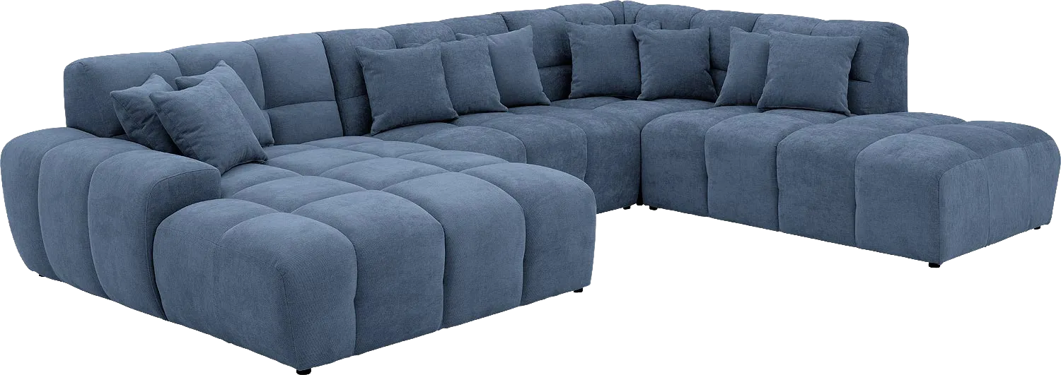 Goossens Excellent Kubus Bank Stof Blauw - 8252888-goossens-excellent-kubus-bank-stof-blauw-06