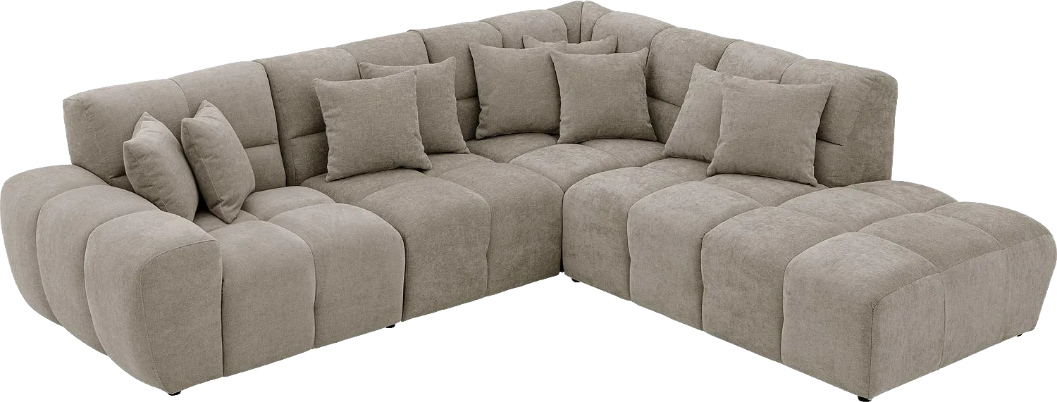 Goossens Excellent Kubus Bank Stof Bruin - 8252729-goossens-excellent-kubus-bank-stof-bruin-04