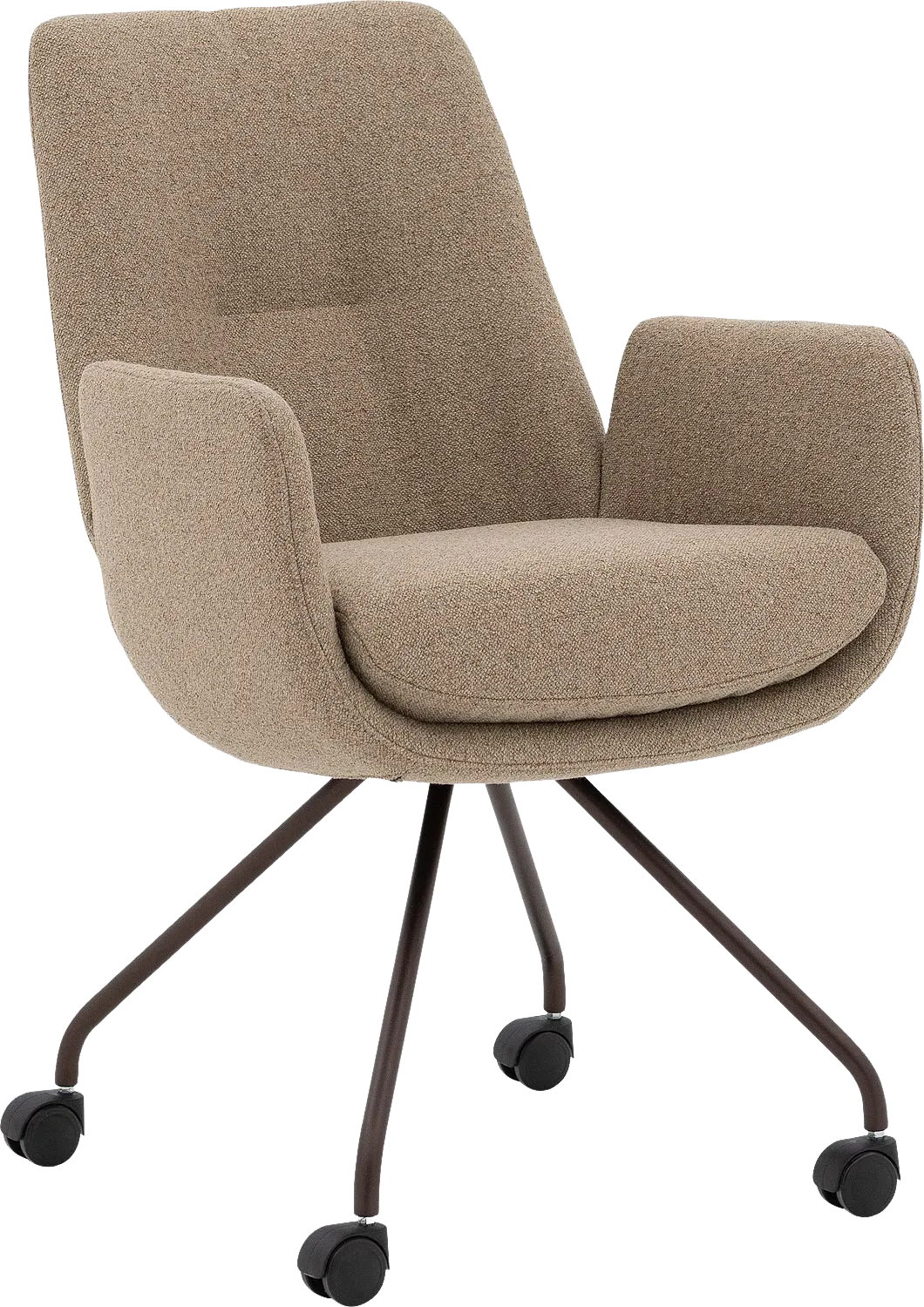 Goossens Excellent Mabach Eetkamerstoel Stof Beige - 8260113-goossens-excellent-mabach-eetkamerstoel-stof-beige-01