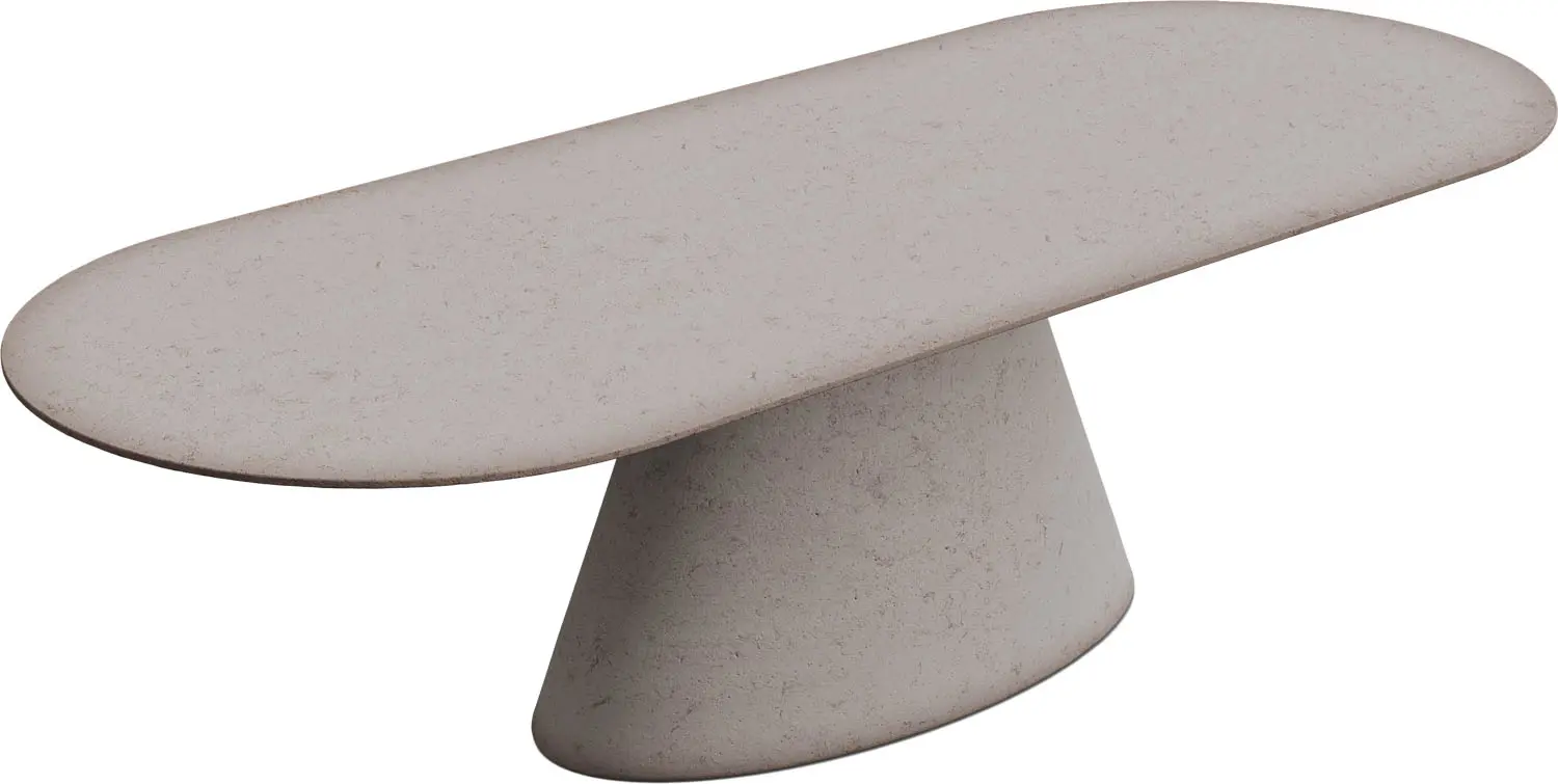 Goossens Stone Eettafel Beton Grijs - 8252528-goossens-stone-eettafel-beton-grijs-02