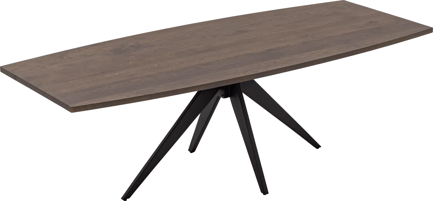 Goossens Clear Eettafel Eiken Donker Bruin - 8260365-goossens-clear-eettafel-eiken-donker-bruin-03
