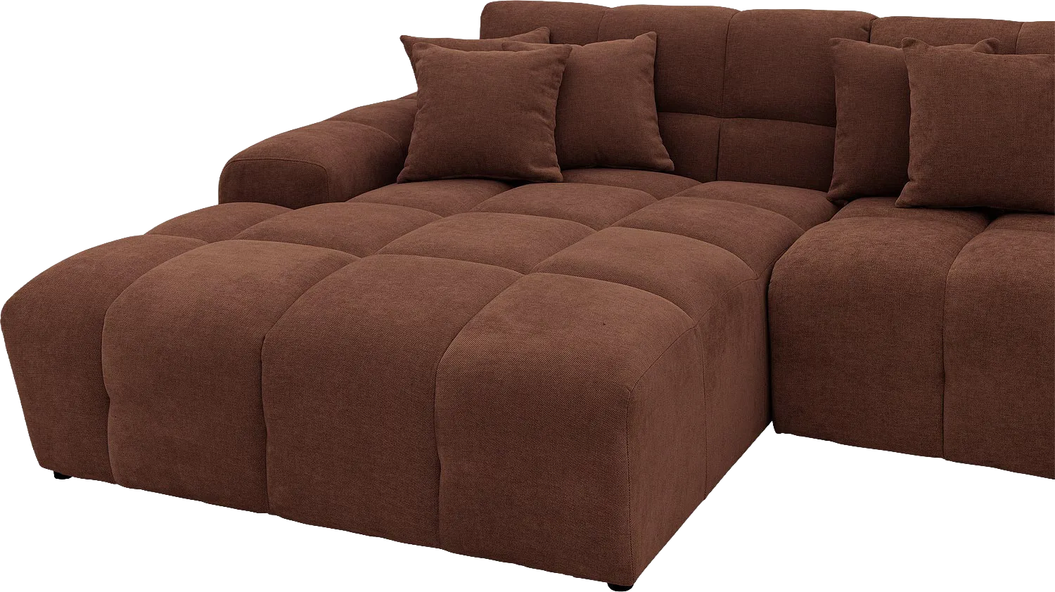 Goossens Excellent Kubus Bank Stof Bruin - 8252742-goossens-excellent-kubus-bank-stof-bruin-08