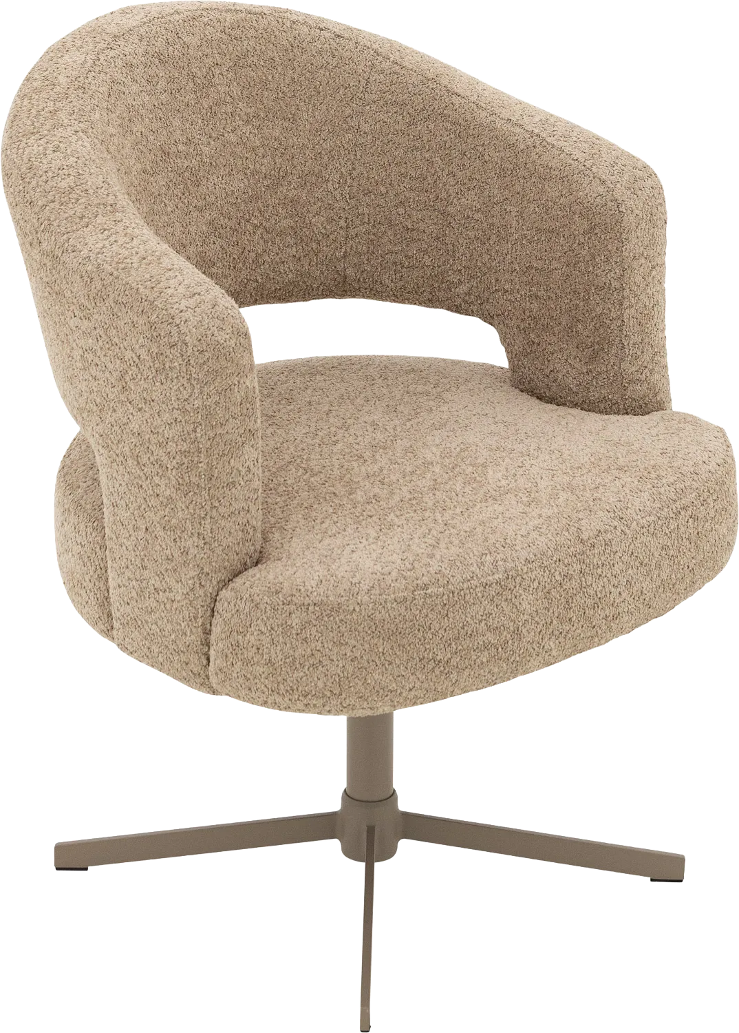 Goossens Excellent Roma Eetkamerstoel Stof Bruin - 8260075-goossens-excellent-roma-eetkamerstoel-stof-bruin-14