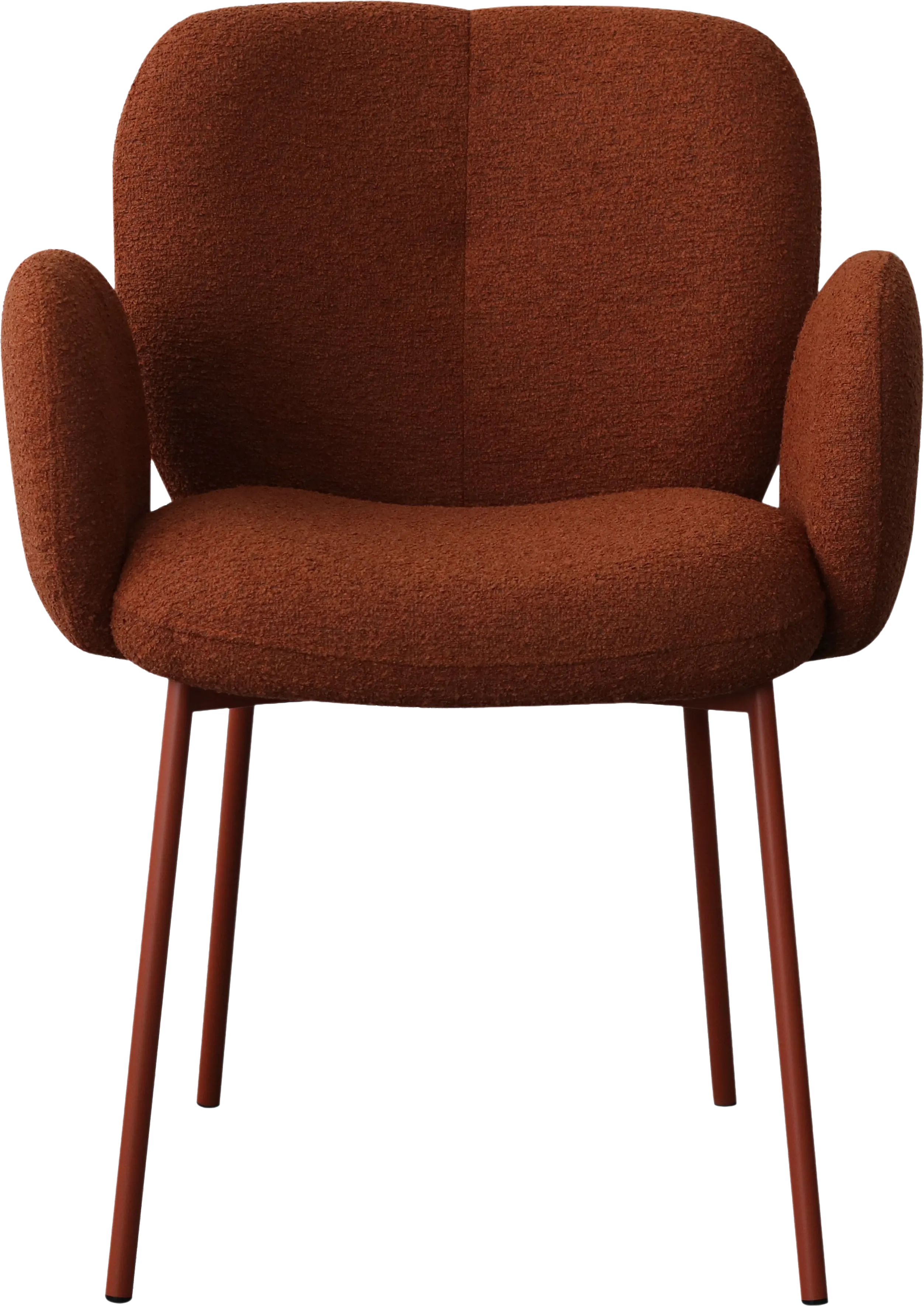Goossens Basic Eller Eetkamerstoel Stof Bruin - 8260661-goossens-basic-eller-eetkamerstoel-stof-bruin-02