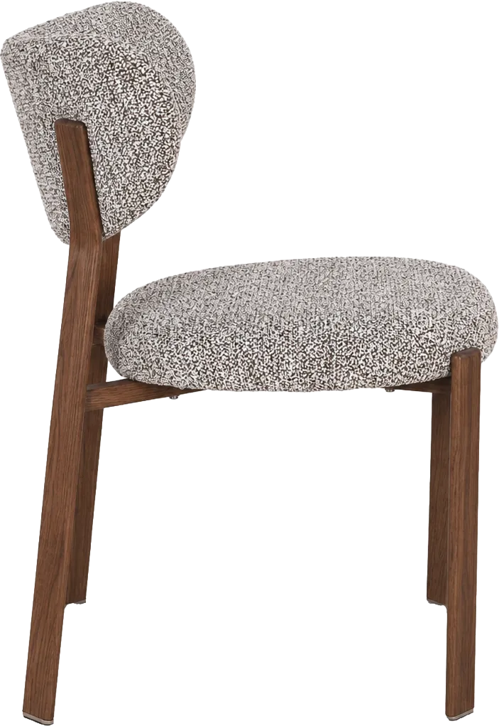 Goossens Basic Linde Eetkamerstoel Stof Bruin - 8260449-goossens-basic-linde-eetkamerstoel-stof-bruin-03