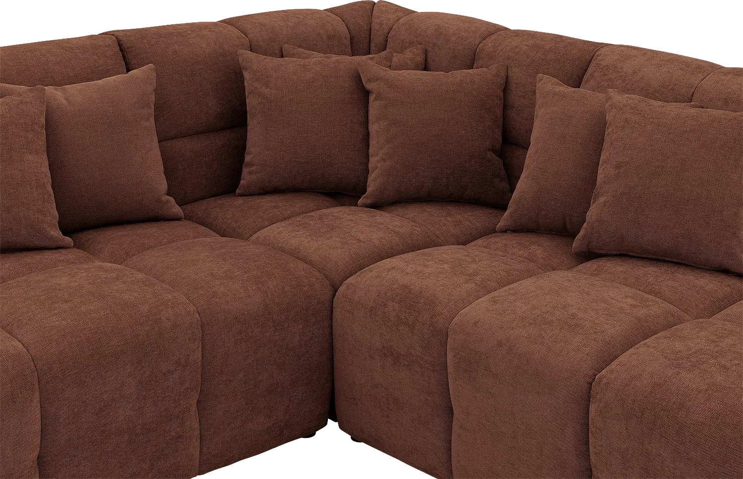Goossens Excellent Kubus Bank Stof Bruin - 8252726-goossens-excellent-kubus-bank-stof-bruin-05