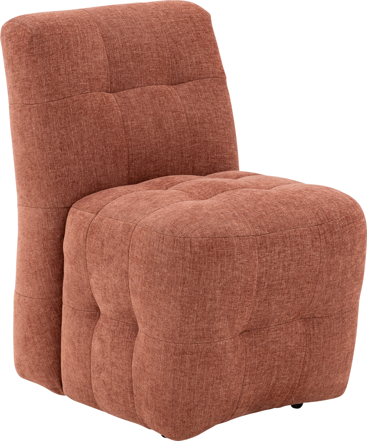 Goossens Cloudy Eetkamerstoel Stof Roze - 8260466-goossens-cloudy-eetkamerstoel-stof-roze-01