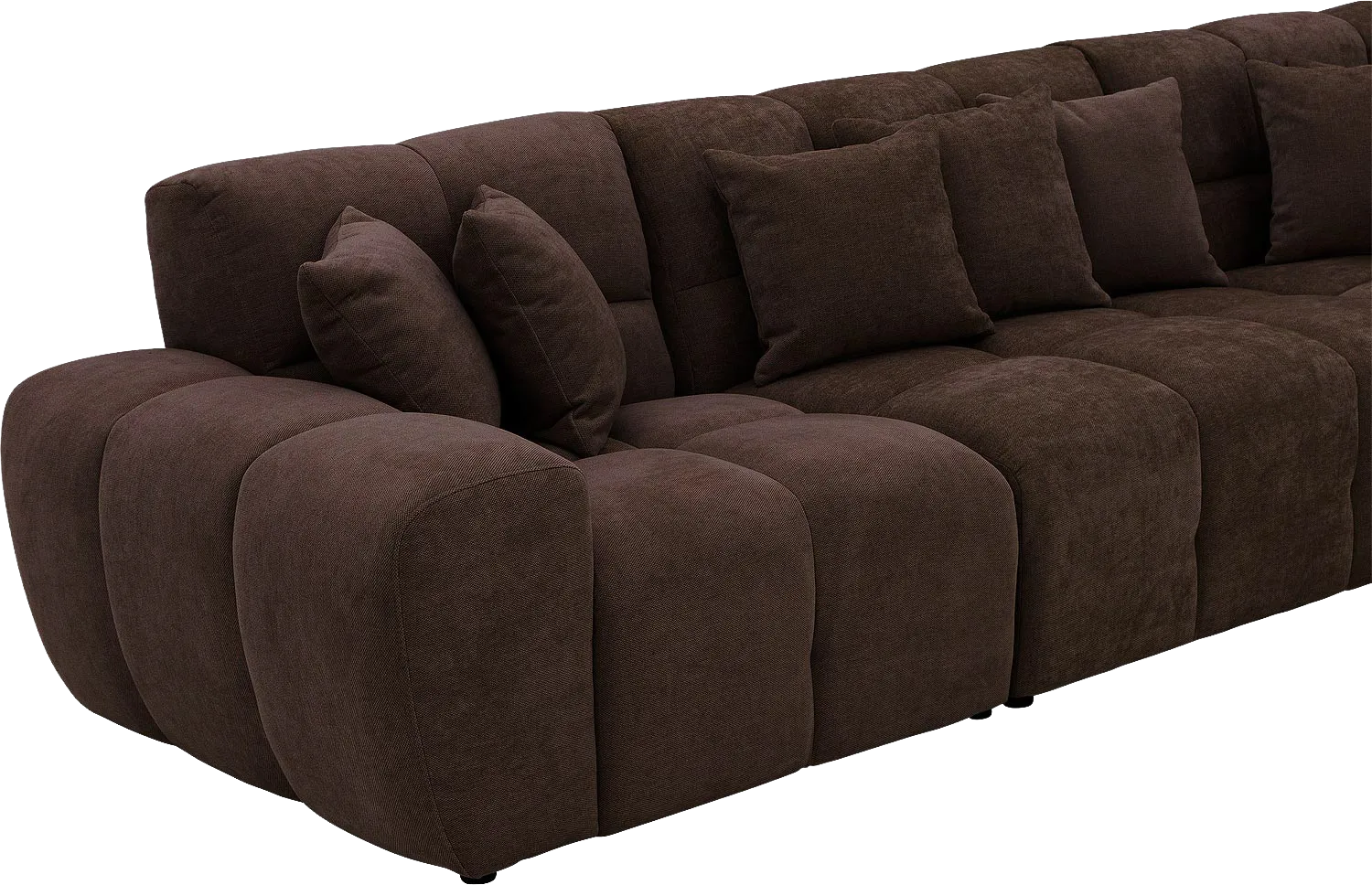 Goossens Excellent Kubus Bank Stof Bruin - 8252883-goossens-excellent-kubus-bank-stof-bruin-08