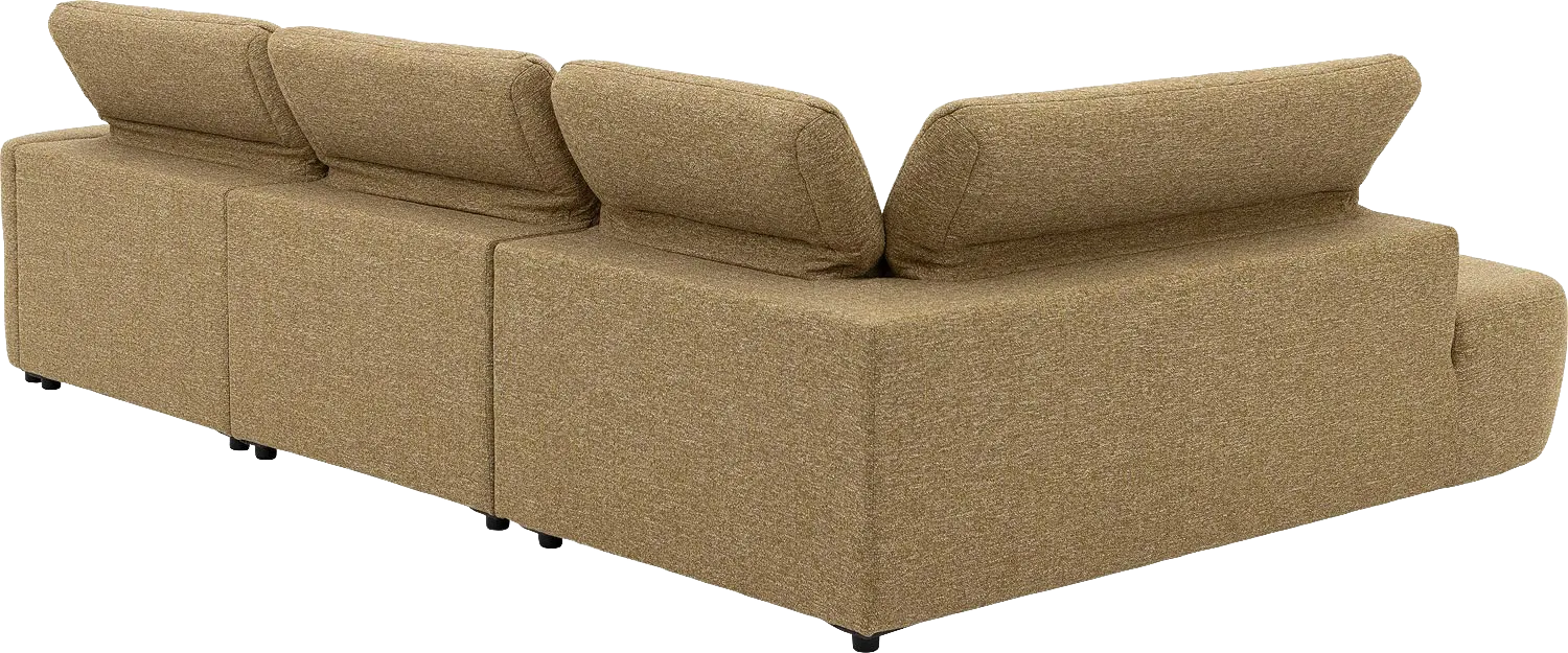 Goossens Comoda Bank Stof Geel - 8260251-goossens-comoda-bank-stof-geel-09