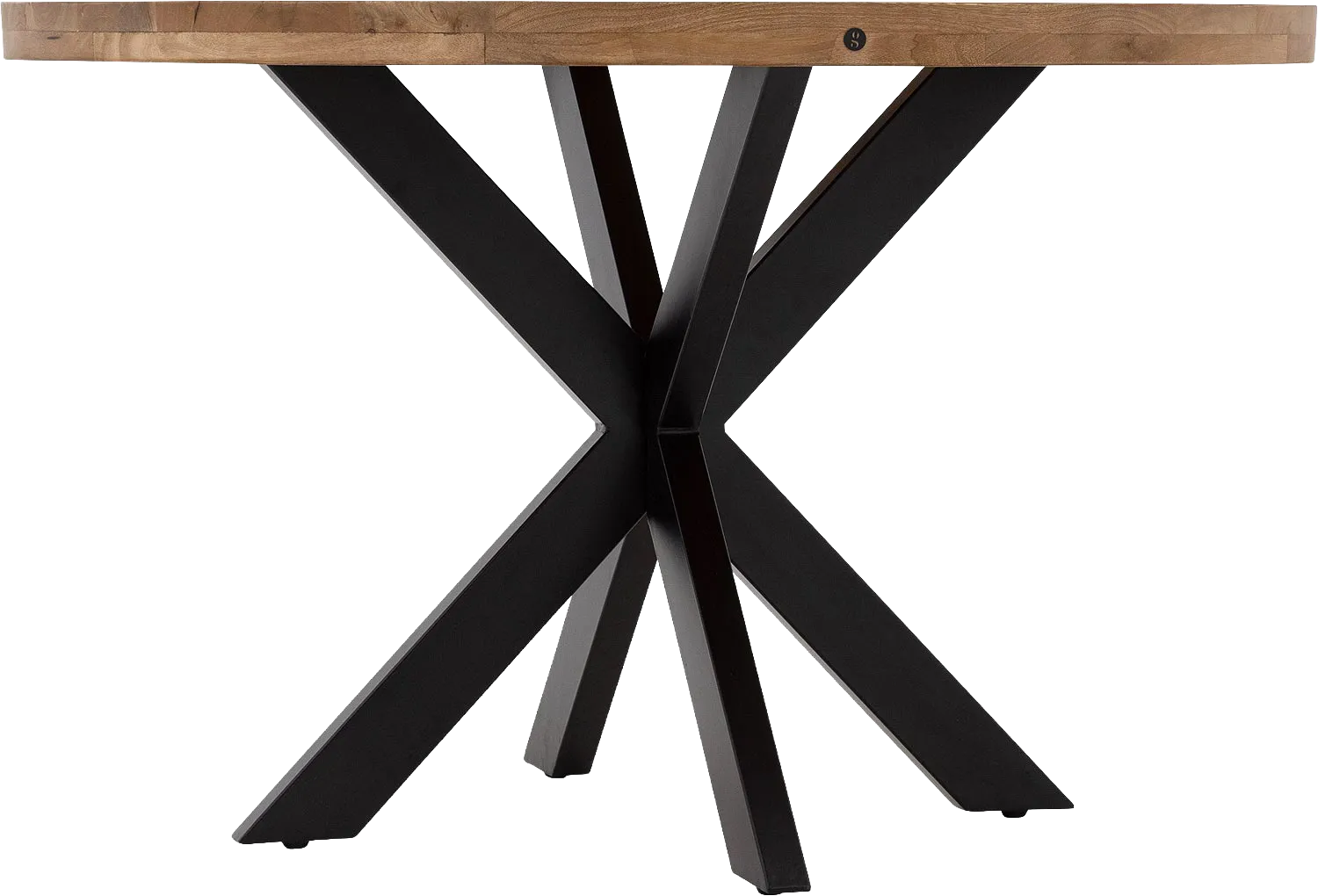 Goossens Basic Lecce Eettafel Mango Bruin - 8243819-goossens-basic-lecce-eettafel-mango-bruin-03
