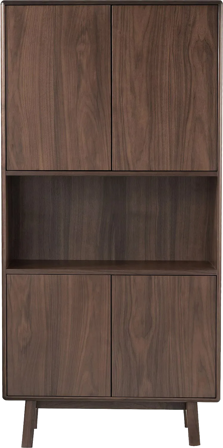 Goossens Basic Emilie Opbergkast Noten - 8243321-goossens-basic-emilie-opbergkast-noten-01