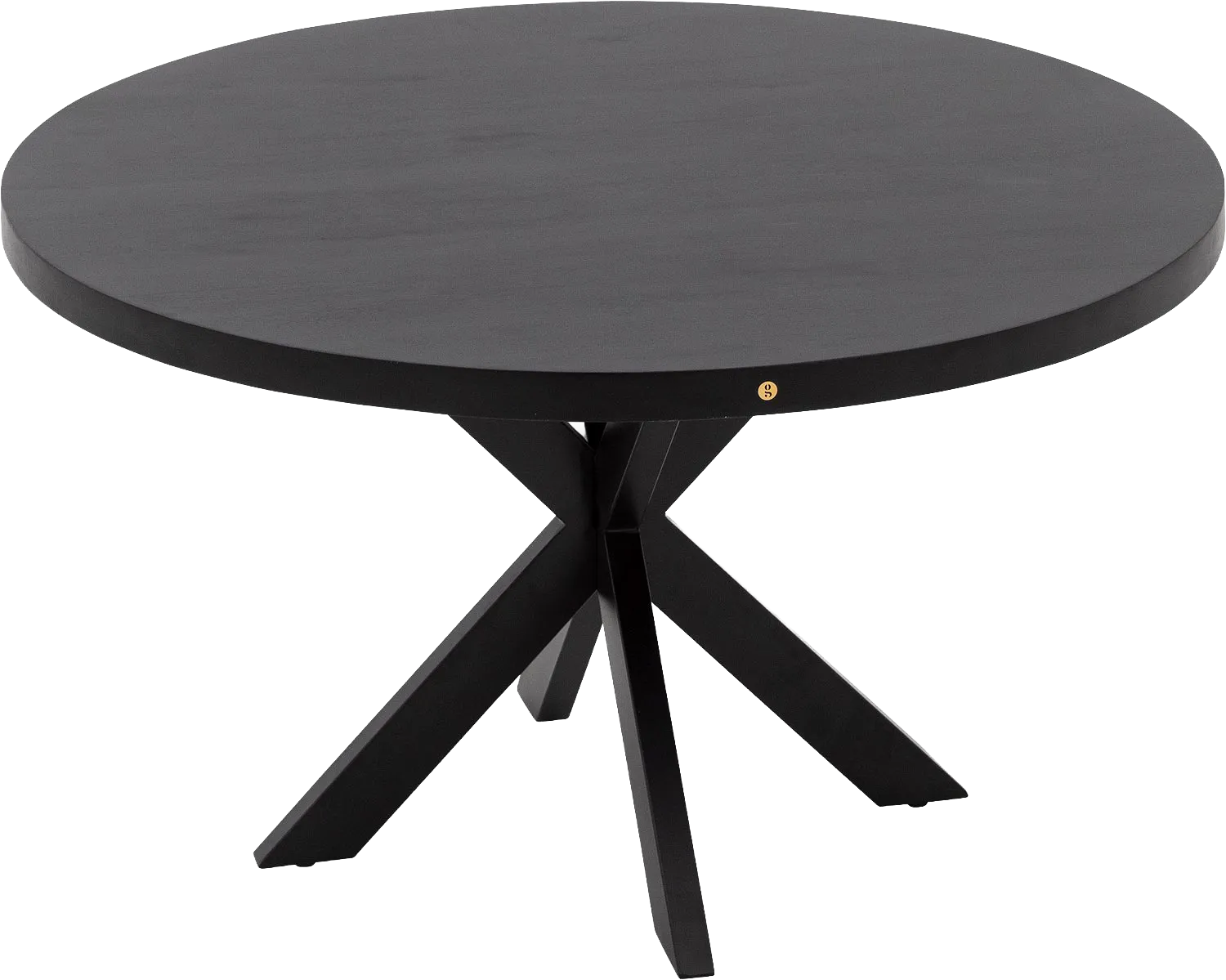 Goossens Basic Lecce Eettafel Mango Zwart - 8243821-goossens-basic-lecce-eettafel-mango-zwart-02