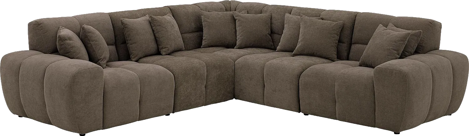 Goossens Excellent Kubus Bank Stof Bruin - 8252776-goossens-excellent-kubus-bank-stof-bruin-02