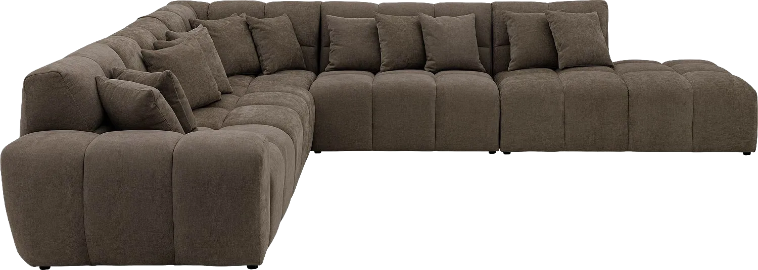 Goossens Excellent Kubus Bank Stof Bruin - 8252884-goossens-excellent-kubus-bank-stof-bruin-05