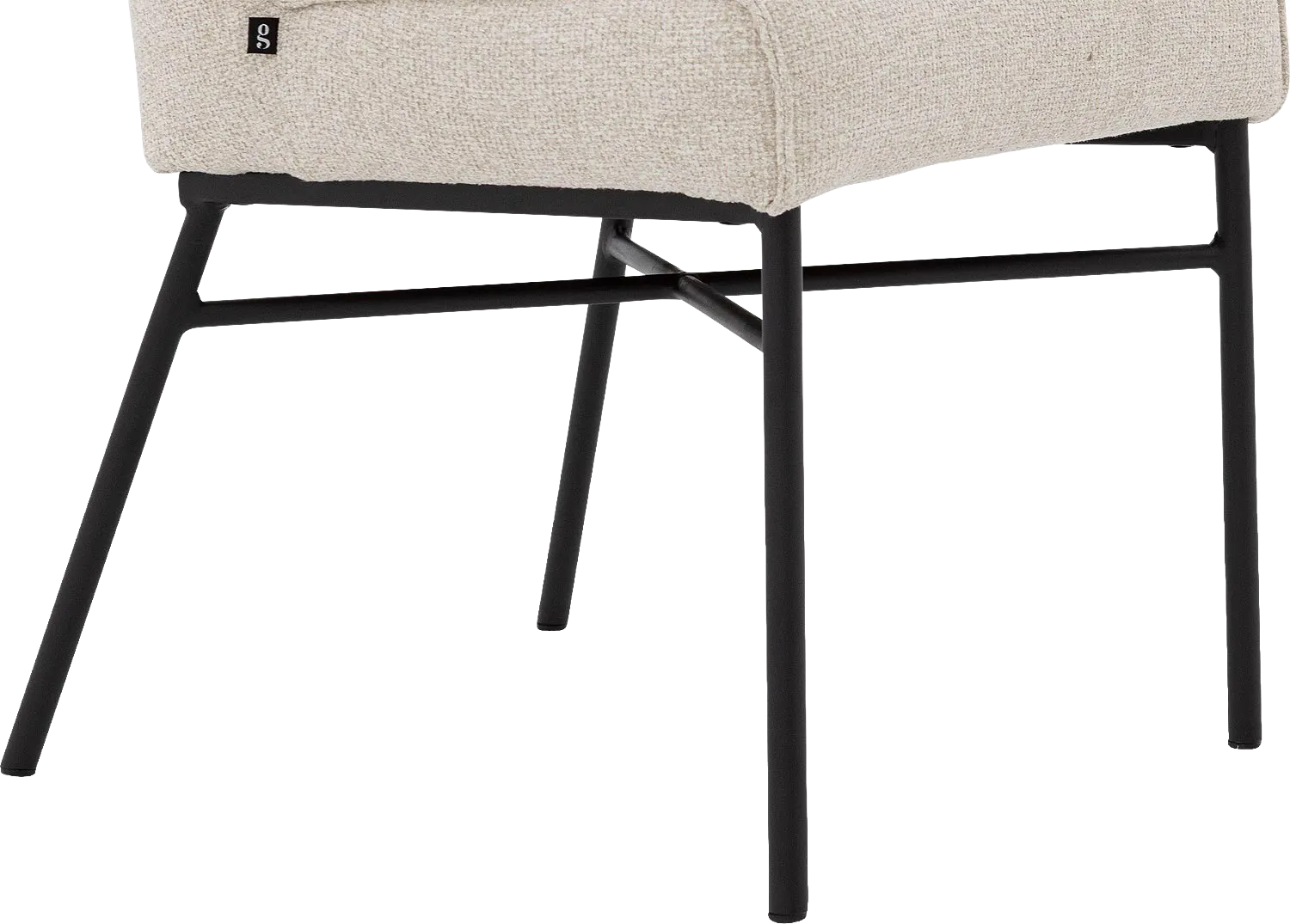 Goossens Rory Eetkamerstoel Stof Beige - 8253045-goossens-rory-eetkamerstoel-stof-beige-07