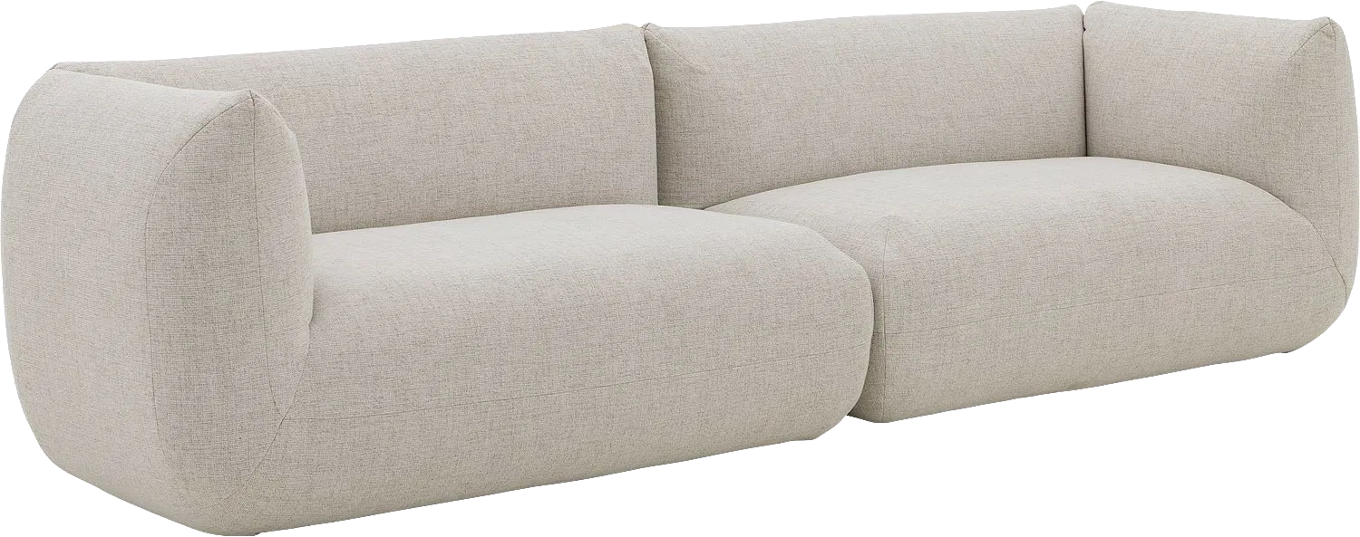 Goossens Kelsey Bank Stof Beige - 8260108-goossens-kelsey-bank-stof-beige-02
