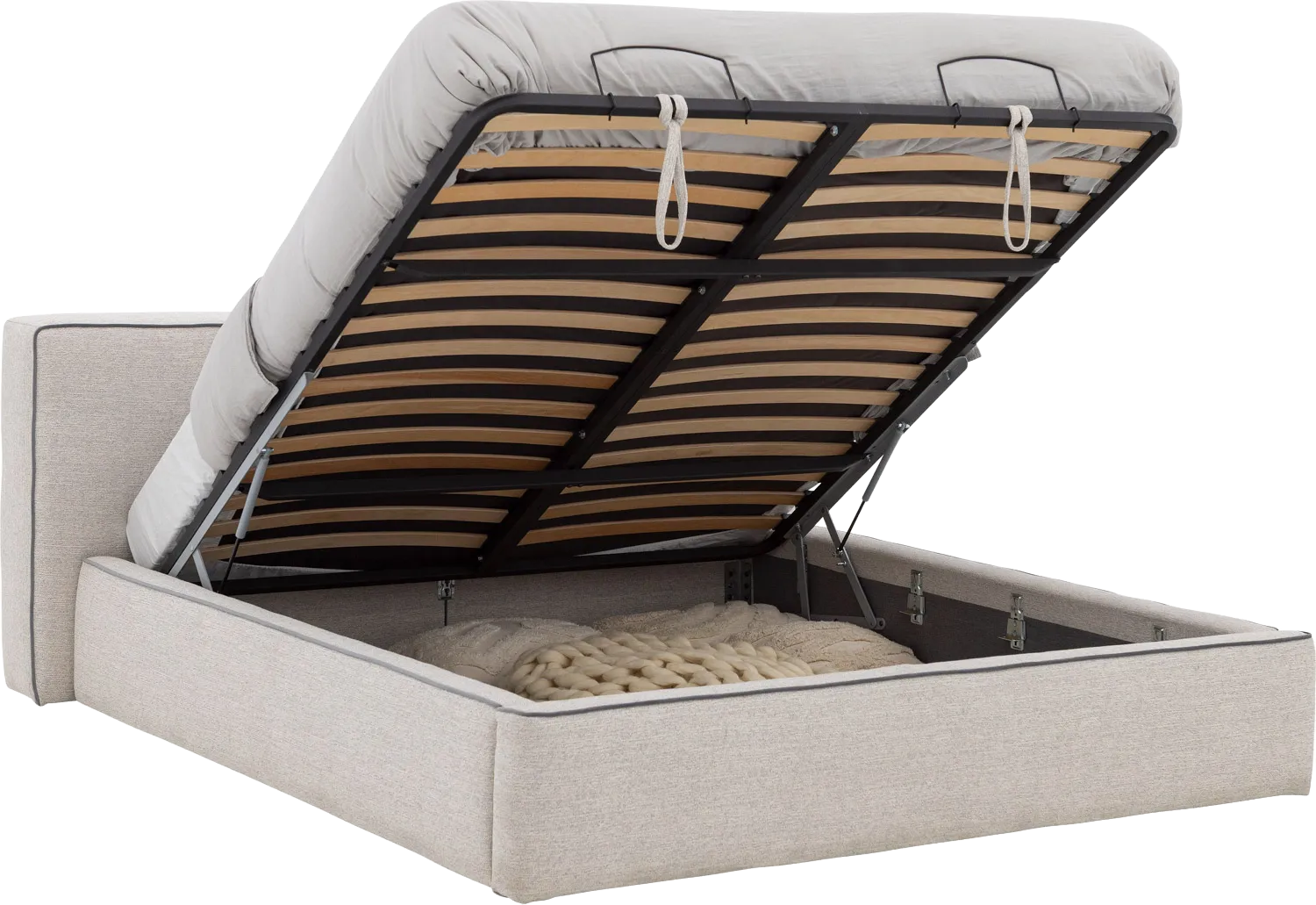 Goossens Arona Storage Bedframe Stof - 8252157-goossens-arona-storage-bedframe-stof-04