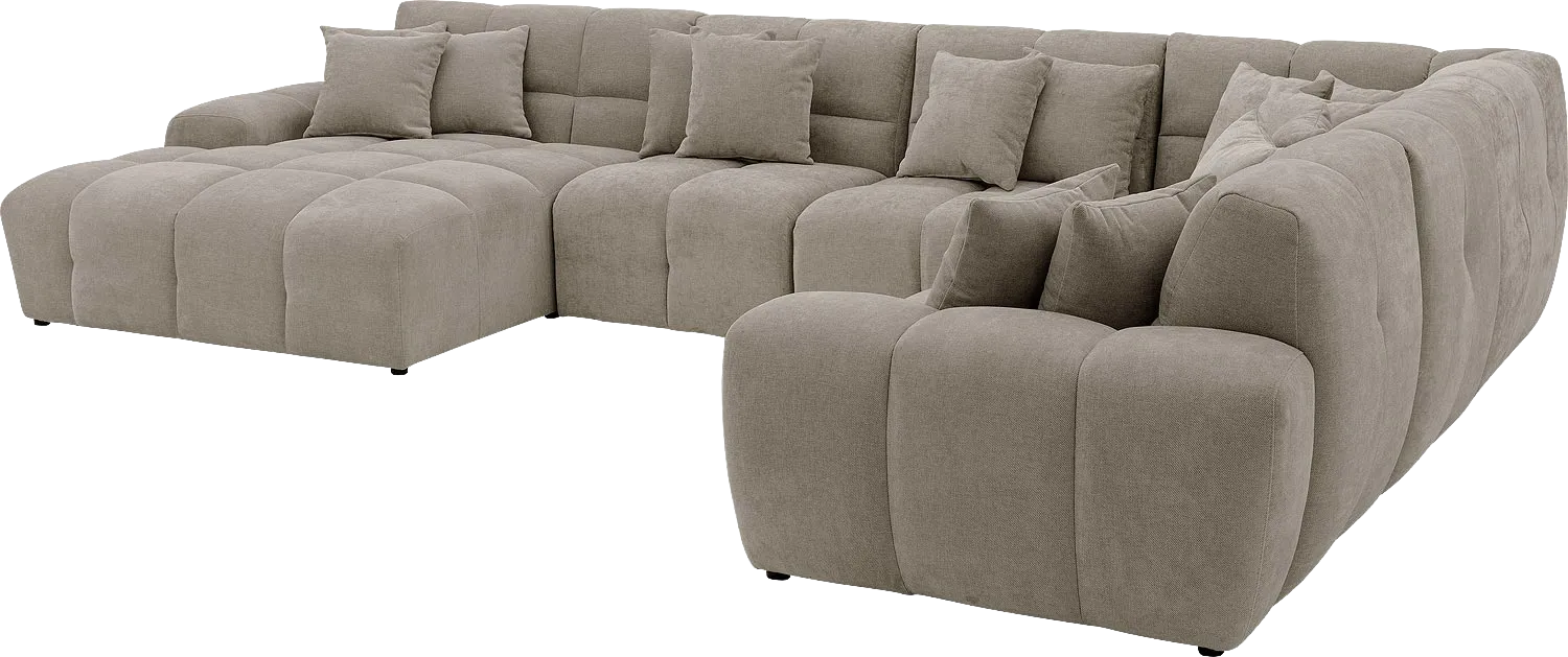 Goossens Excellent Kubus Bank Stof Bruin - 8252863-goossens-excellent-kubus-bank-stof-bruin-05