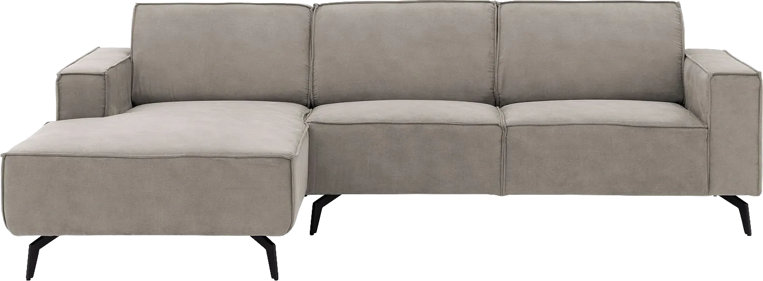 Goossens Hercules Bank Microvezel Grijs - 8235092-goossens-hercules-bank-microvezel-grijs-01