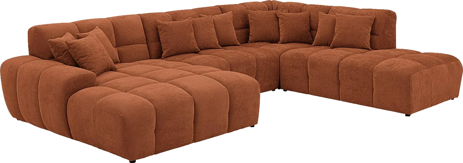 Goossens Excellent Kubus Bank Stof Bruin - 8252897-goossens-excellent-kubus-bank-stof-bruin-05