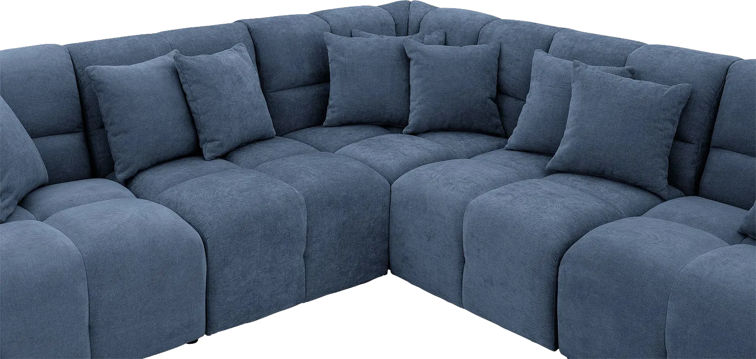 Goossens Excellent Kubus Bank Stof Blauw - 8252764-goossens-excellent-kubus-bank-stof-blauw-05
