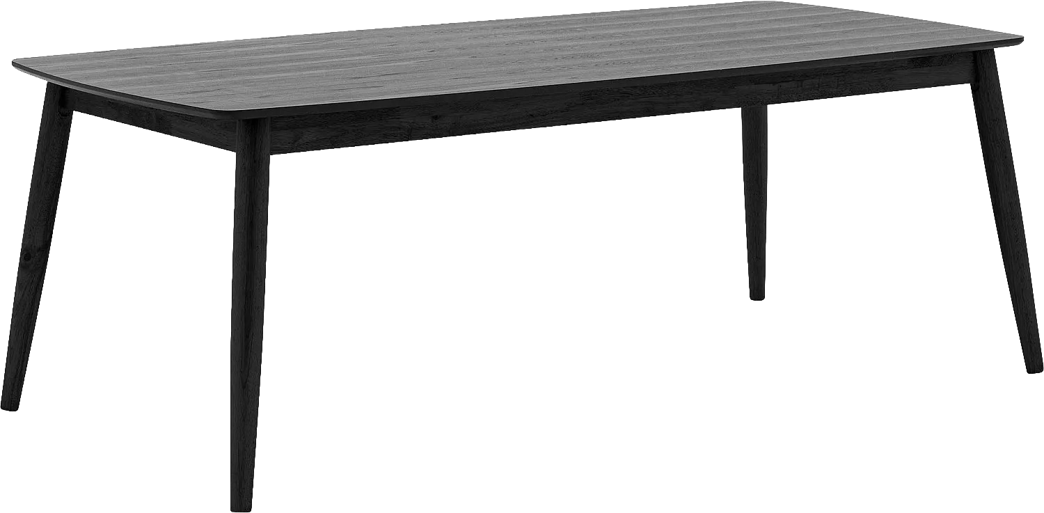 Goossens Boaz Eettafel Eiken Zwart - 8233626-goossens-boaz-eettafel-eiken-zwart-01