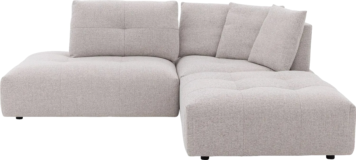 Goossens Excellent Kenz Bank Stof Grijs - 8251522-goossens-excellent-kenz-bank-stof-grijs-01