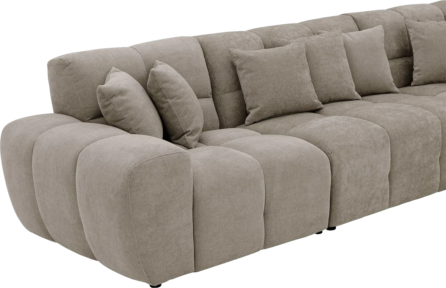 Goossens Excellent Kubus Bank Stof Bruin - 8252885-goossens-excellent-kubus-bank-stof-bruin-08
