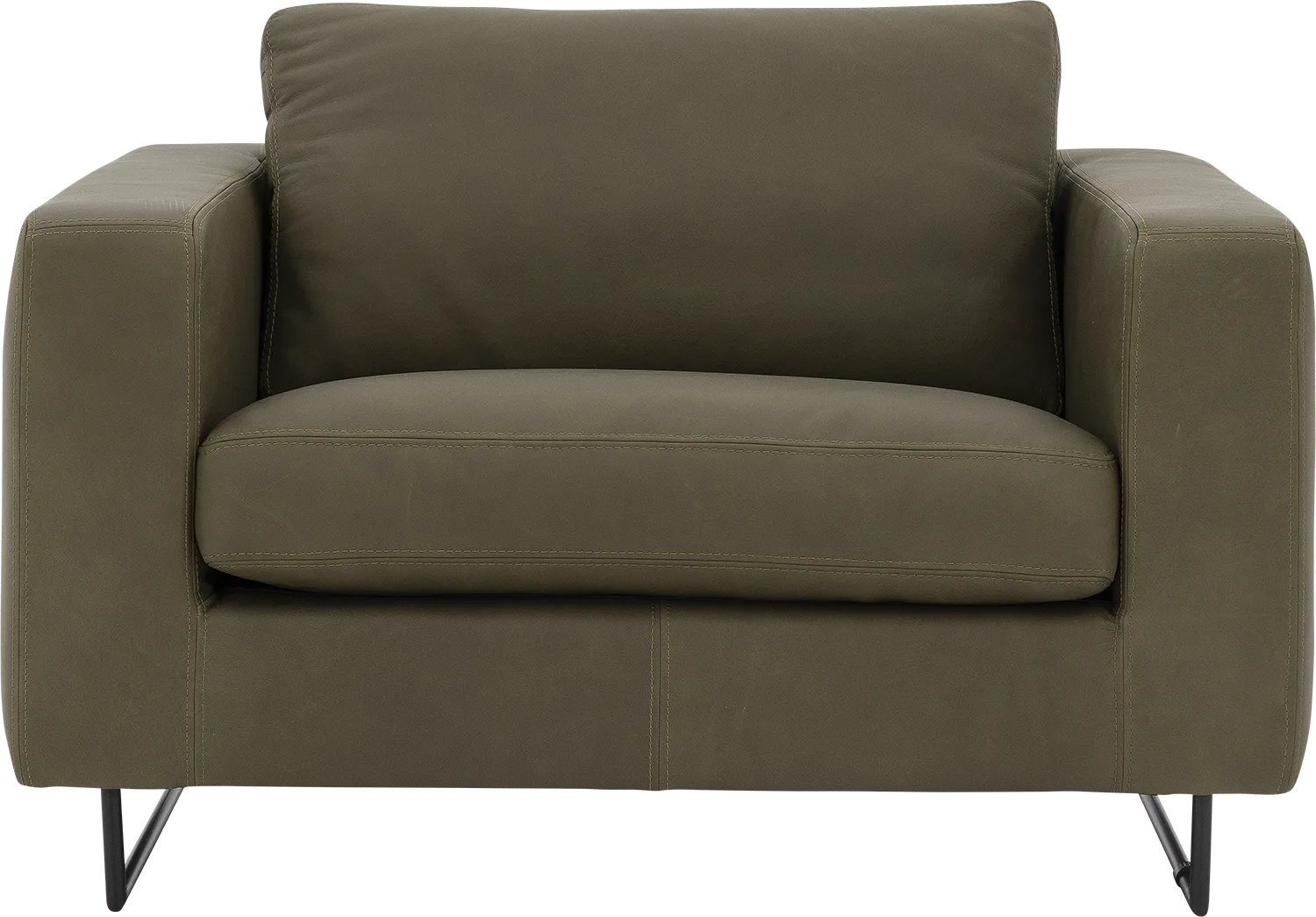 Goossens Excellent Jovani Bank Leer Groen - 8261066-goossens-excellent-jovani-bank-leer-groen-04