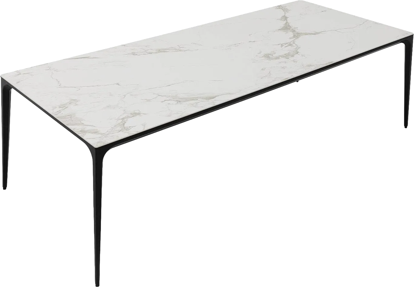 Goossens Mundi Eettafel Keramiek Wit - 8235364-goossens-mundi-eettafel-keramiek-wit-03